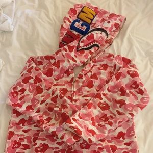 Pink Bape jacket